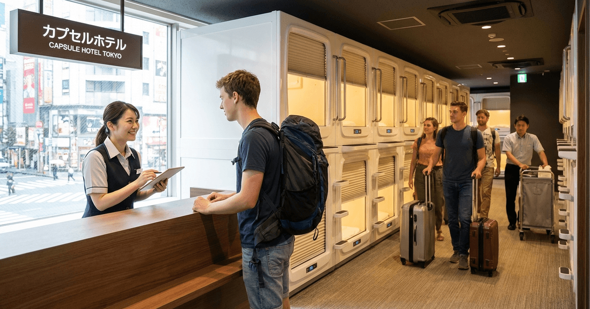 Capsule Hotel Jobs in Tokyo – A Guide to Working, Earning, and Thriving in Japan’s Unique Hospitality Scene